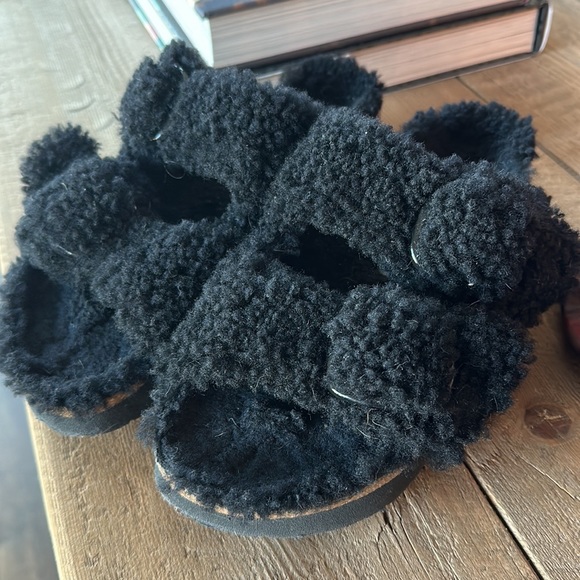 EXCELLENT CONDITION Birkenstock Papillio Teddy Arizona Sandals Sz 39 - Picture 4 of 6